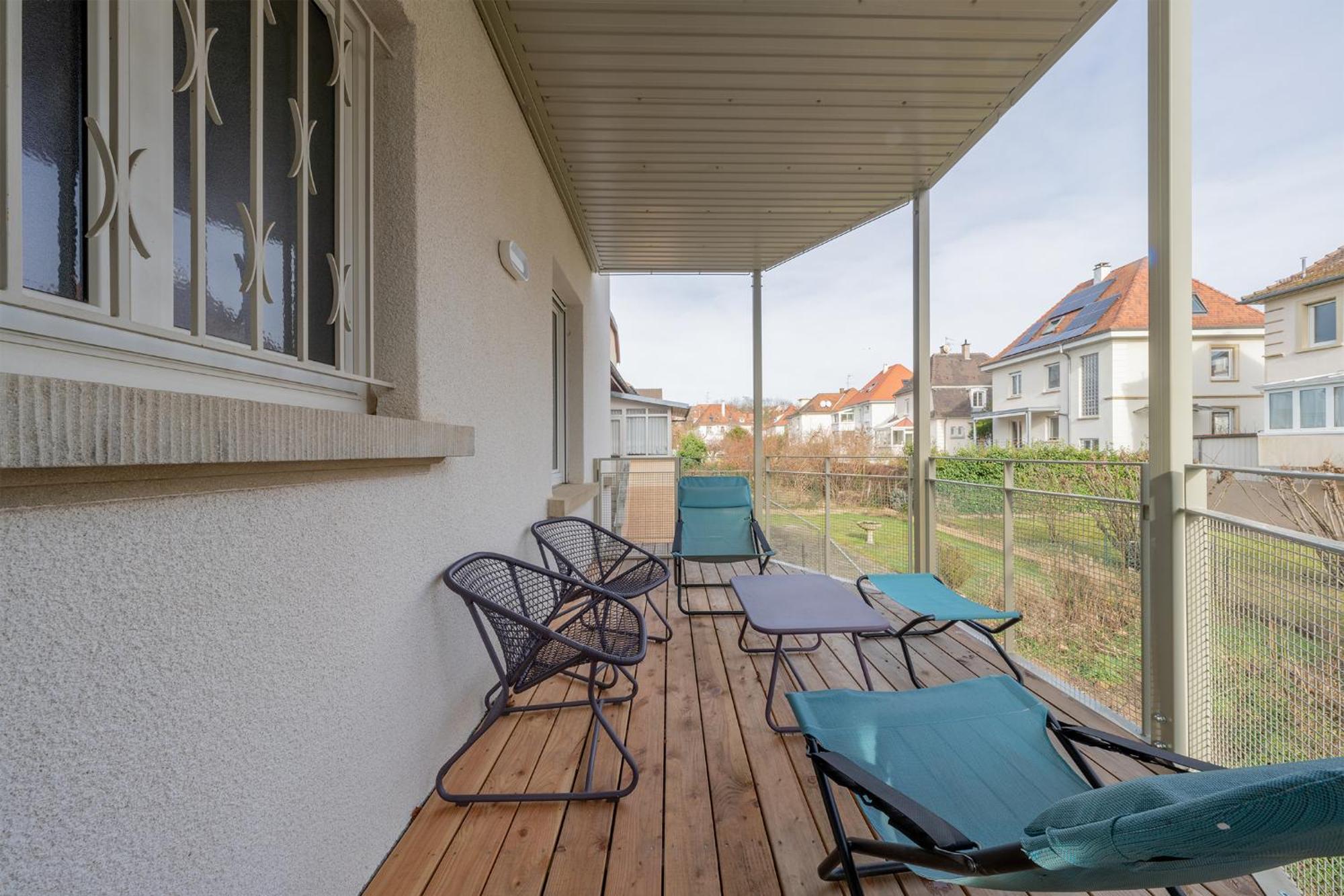 שטרסבורג Le Cocon D'Emma, Appartement Bourgeois Avec Terrasse, Et Parking Gratuit Dans Maison De Maitre מראה חיצוני תמונה