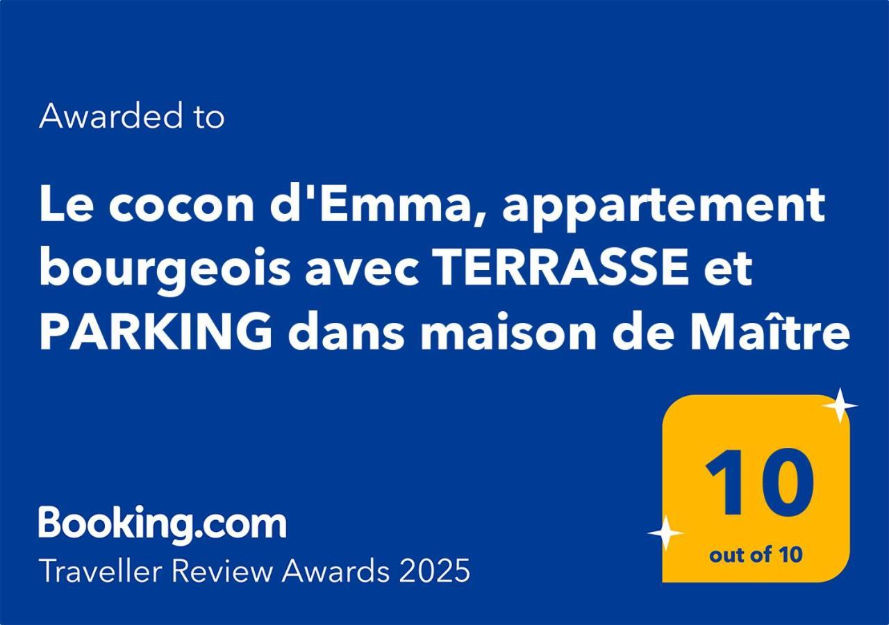שטרסבורג Le Cocon D'Emma, Appartement Bourgeois Avec Terrasse, Et Parking Gratuit Dans Maison De Maitre מראה חיצוני תמונה